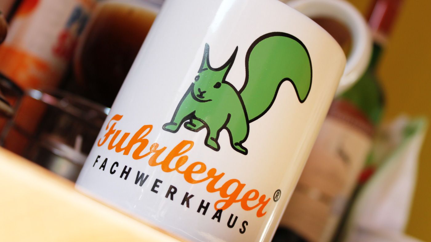 Fuhrberger Fachwerkhaus Kaffeebecher