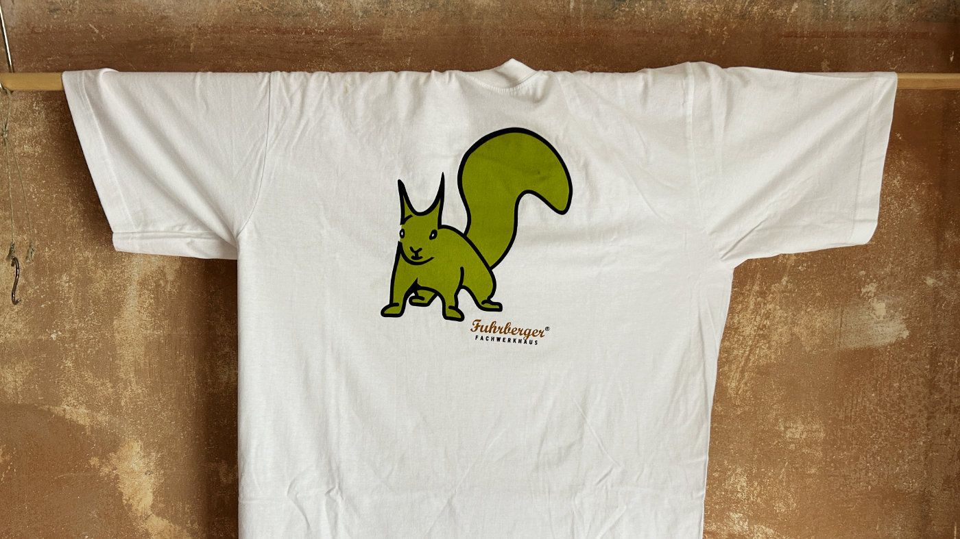 Fuhrberger Zimmerei T-Shirt Vorderseite mit Siebdruck