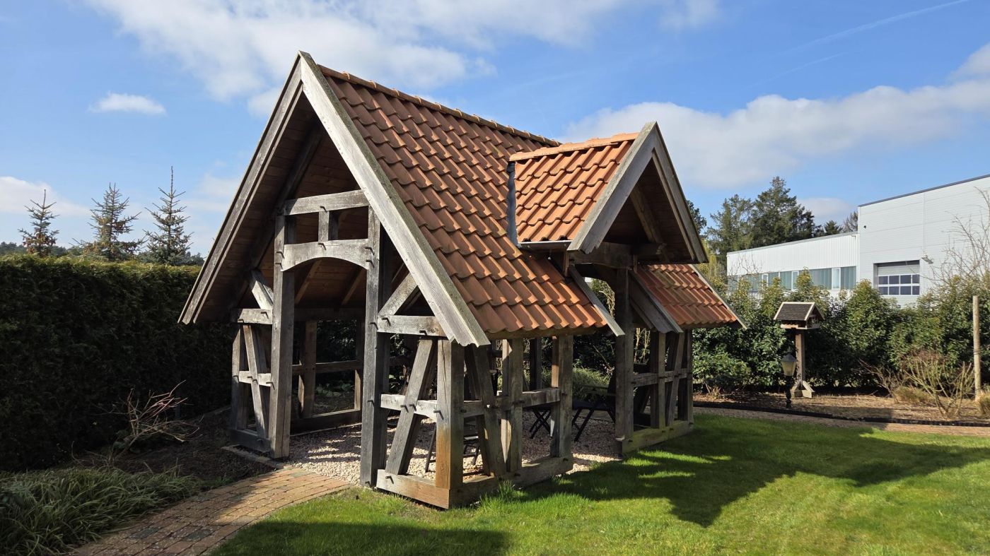 Gartenfachwerkhaus