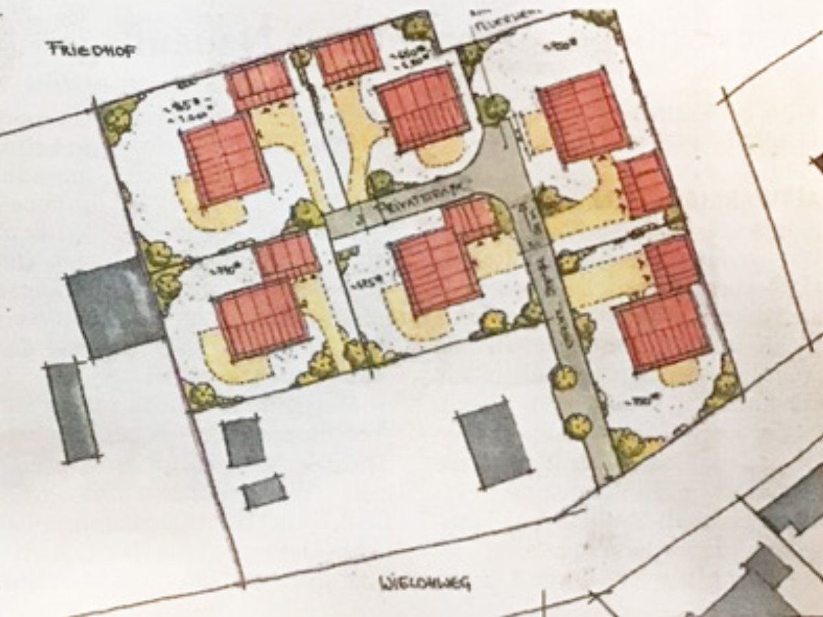 Plan Fachwerkdorf Wielohweg